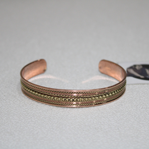 Customized Traditional Thin Rope Design Quality Brass <b>Bangle</b> Fashion Accessories-<b>Copper</b> Bracelet Thick Four Thin Rope Style T/T - Product Image 1