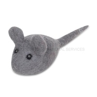 Jouets interactifs pour chats en feutre de laine bio néo-zélandaise faits à la main de haute qualité, modèle Asterisk AIS-81, respectueux de l'environnement