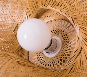 Vietrustic Decorative Natural <b>Ceiling</b> Lamp <b>Shades</b> Bamboo <b>Rattan</b> Lamp <b>Shade</b> Lamps In The Living Room - Product Image 6