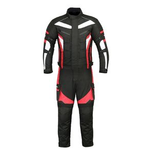 Traje de Motocicleta para Hombre y Mujer, Ropa Deportiva Personalizada con Estampado, Chaqueta de Cuero Transpirable, Impermeable, Resistente al Viento, de Alta Calidad y Duradera, de Cordura - Product Image 5