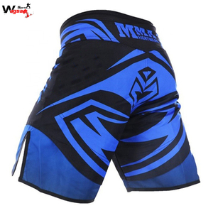 Pantalones cortos de Kick boxing para hombre, shorts elásticos de 4 vías para mma - Product Image 3