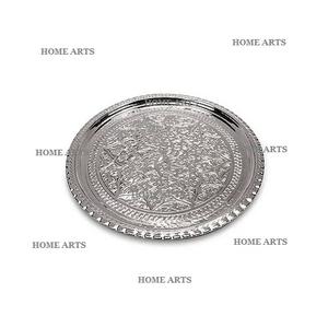 Vajilla de diseño en relieve Show Plate Aluminio de calidad superior debajo de las placas para uso en restaurantes y hoteles - Product Image 5