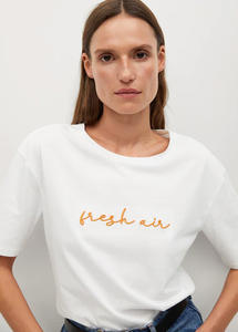 Camiseta personalizada para mujer, camiseta lisa de moda para mujer, camisetas de algodón con cuello redondo, top corto para mujer - Product Image 5