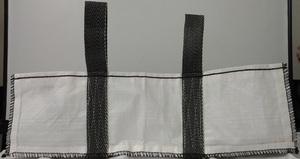 Jumbo Antiestático FIBC Tote Bolsas de plástico PP Diseño de panel U y Q para productos alimenticios - Product Image 3