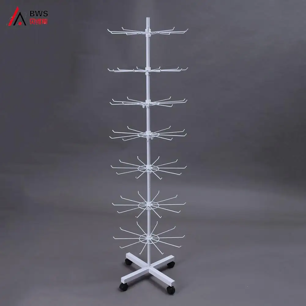 Floor Stand Spinner Hat Phone Accessory Belt Necktie Display Stand