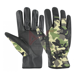 Gants de travail de sécurité en cuir microfibre personnalisables de haute qualité, anti-vibration, anti-impact, compatibles avec les écrans - Product Image 3