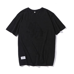 เสื้อยืดคอกลมพิมพ์ลายผ้าฝ้าย160G,เสื้อยืดลายนูนสีพื้น180G 200G 3D G - Product Image 6