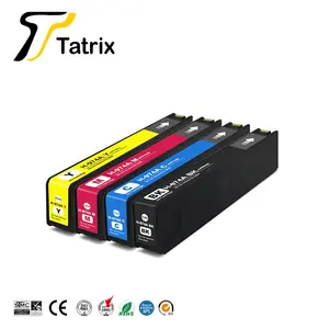 Tatrix 974 974A墨盒优质再制造彩色墨盒，适用于惠普网页宽452dw 477dw。974A墨盒