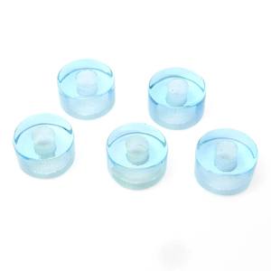 Cuentas de Topacio Azul Cielo Redondas con Orificio Grande de 14x8x4.5mm, Calidad AA, de Ishu Gems para la Elaboración de Joyería - Product Image 4