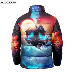 เสื้อแจ็คเก็ตปักเป้าแบบระเหิด,เสื้อแจ็คเก็ตแบบลำลองพิมพ์ลายดีไซน์แบบใหม่สำหรับฤดูหนาว - Product Image 4