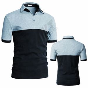 POLO de manga corta para hombre, camiseta informal de verano, talla grande - Product Image 2