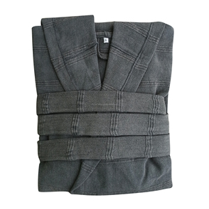 เสื้อคลุมวาฟเฟิลสำหรับผู้หญิงและผู้ชาย,เสื้อคลุมอาบน้ำผ้าฝ้ายผลิตในตุรกีผ้าระบายอากาศน้ำหนักเบาเสื้อคลุมตุรกีที่ขายดีที่สุด - Product Image 3