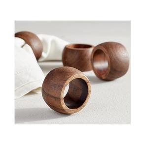 Porte-serviette ronde en bois, pour serviette en forme ronde, taille personnalisée à bas prix, utilisation pour les restaurants - Product Image 4