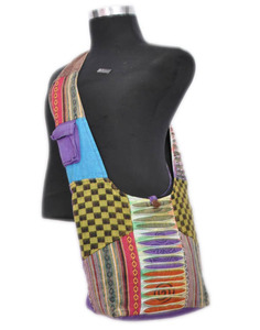 Trendy Stonewash Cotton <b>Shoulder</b> <b>Bag</b> RSCB 256 - Product Image 1