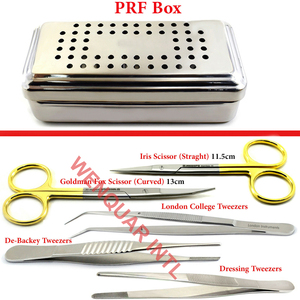 Kit de PRF Dental, Instrumentos para Implantes de Fibrina, Cirugía Oral y Pinzas de Algodón, Tijeras - Product Image 3