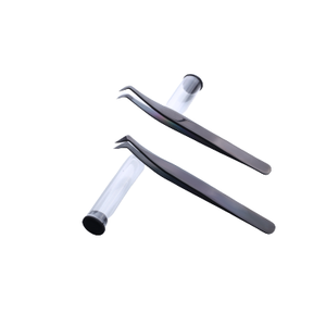 Pestañas pinzas de acero inoxidable 12 cm - Product Image 1