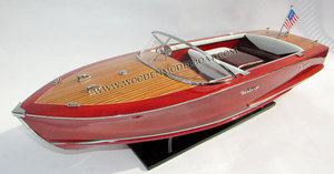 CENNTURY RESORTER 1958 modèle en bois bateau artisanal nouveauté cadeau Vietnam GIA NHIEN CO.LTD nautique décoration de la maison rapide - Product Image 3