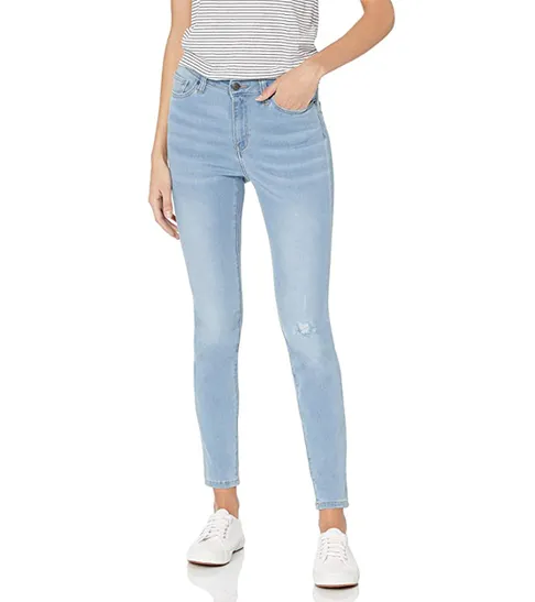 Tongrui jeans da donna taglie forti Jeans Slim pantaloni di Jeans Casual da donna 2024