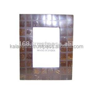 Stylish Resin & Metal <b>Photo</b> <b>Frame</b> in 4x6 <b>5x7</b> 6x8 Sizes Classic Wooden Design With Bone & Horn Options - Product Image 4