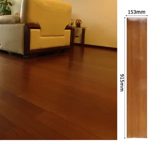PVC地板贴纸2毫米厚91x15cm自粘乙烯基地砖木质设计