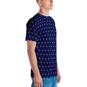 Vente en gros T-shirt à imprimé DTG surdimensionné avec logo personnalisé T-shirts maçonniques en coton à col arrondi pour hommes - Product Image 5