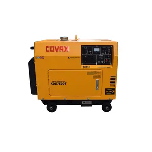 Mới Đến Hệ Thống Báo Động Dầu Thấp Im Lặng 5.0kva Máy Phát Điện Diesel Cho Người Mua Abu Dhabi