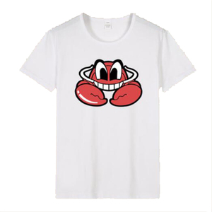 เสื้อยืดผ้าฝ้ายพิมพ์ลายสำหรับผู้ชายและผู้หญิงผลิตจากปากีสถาน - Product Image 2