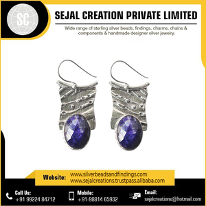 Wholesale Latest Design Product in Sterling Silver Large <b>Earrings</b> at Wholesale Supply - Product Image 6