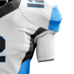Camiseta de fútbol americano transpirable 100% poliéster, colores personalizados. - Product Image 6
