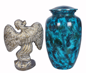 URNA DE CREMACIÓN AMERICANA, URNA DE CENIZAS DE ALAS DE ÁNGEL - Product Image 2