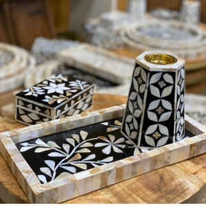 ชุดบาคุรอร์ฝังไข่มุกเปลือกหอยทะเลชุดบาโคอาราสำหรับวันฮารา - Product Image 1