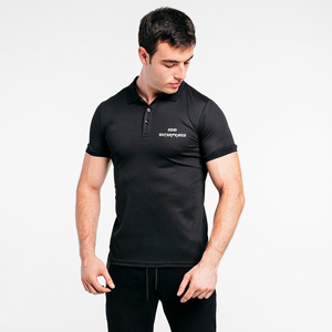 Custom Sportswear Plain Printing Short Sleeve Turn Down <b>Collar</b> Fitness Gym Man Polo Men <b>T</b> <b>Shirt</b> - Product Image 1
