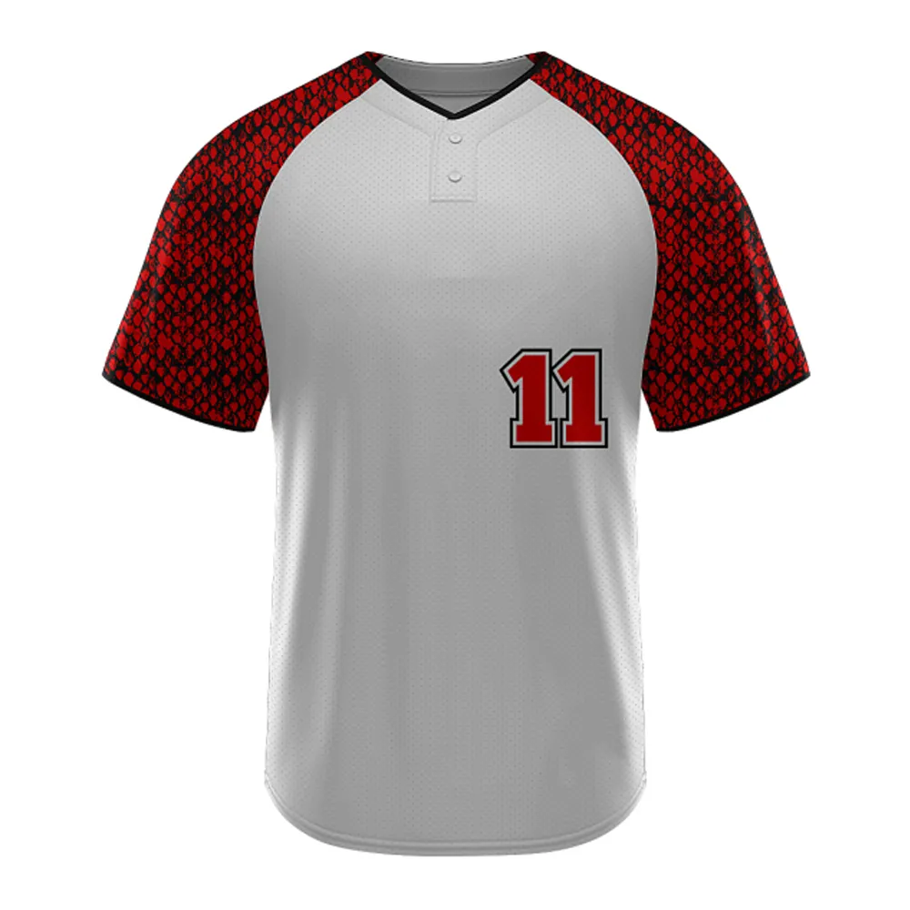Hochwertige Baseball Jersey Gradient 100% Polyester Großhandel Custom Ihr eigenes Design Druck Baseball Shirts