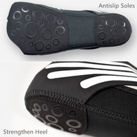 Chaussettes de randonnée respirantes antidérapantes en silicone, chaussures de yoga, pilates, chaussettes de yoga pour femmes, antidérapantes, sangles, chaussures de danse pôle