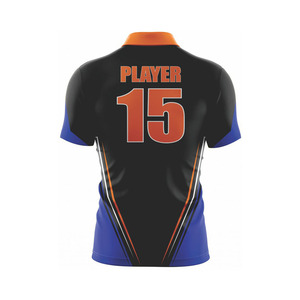 Polo de sport de sublimation Slim Fit de haute qualité Anti-rides nouveau design pour la course à pied Gym Fitness personnalisé Fitness tricoté - Product Image 4