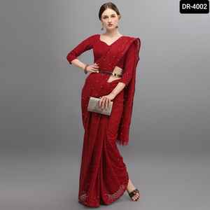 ชุดผ้าไหม Jequard สำหรับสุภาพสตรี,ดีไซน์เนอร์ชุดใส่ไปงานปาร์ตี้ออกแบบพิเศษแบบลำลอง - Product Image 6