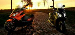 ตัวป้องกันท่อไอเสีย KYMCO OEM ORIGIN 200/300i, 18318-LEA7-E00 (เสื่อ yyp สีน้ำตาล) - Product Image 6