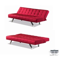 Canapé-lit gonflable moderne de luxe extensible et inclinable en microfibre pour salon - Économique et fonctionnel