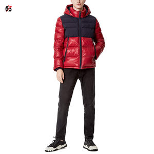 Veste matelassée pour homme, tenue chaude d'hiver à fermeture éclair, Logo personnalisé, haute qualité, OEM, vente en gros - Product Image 6