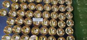 Suministros de iglesia de ciborium, Latón chapado en oro, Brassworld, India - Product Image 4