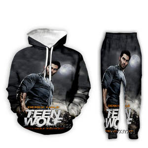 Sublimé À Capuche Survêtement 100% Polyester pour tous les temps - Product Image 4