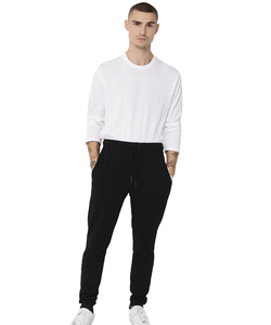 2024 printemps été hommes pantalons Style coréen coupe ajustée taille élastique pantalon d'affaires léger noir classique conception extensible - Product Image 3