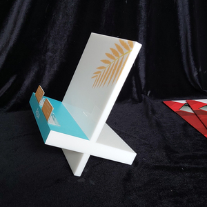 Colorful design cosmetic display Face-Lip-Eye-Nail Corner Display tray - Product Image 3