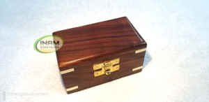 Vintage náuticas latón marino telescopio con caja de madera - Product Image 4