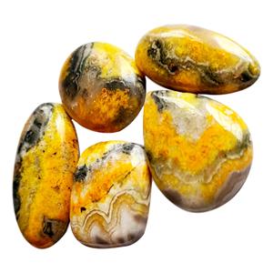 Cabochons de pierres précieuses de jaspe de bourdon de coupe ovale toutes formes et tailles coupées sur des commandes personnalisées en prix de gros dans tous les autres types - Product Image 3
