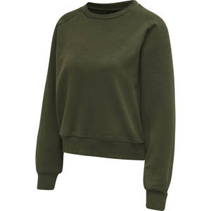 Sudaderas con capucha de invierno para mujer con estilo Camisetas de manga larga con logotipo frontal Último diseño Servicio OEM Forrado y lavado - Product Image 4