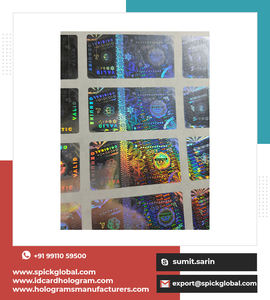 Fabricante de Etiquetas Adhesivas de Seguridad con Hologramas Holográficos - Product Image 3