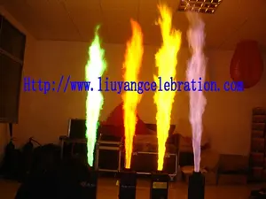 Spray feuer maschine flamme projektor feuer flamme bühne maschine wirkung Flamme Maschine Mit DMX Control Für Hochzeit DJ Bühne Ereignis