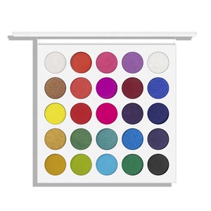 Productos Innovadores 2019 <span class=keywords><strong>Paleta</strong></span> de Sombras de Ojos Personalizada Cosmética de Larga Duración con 25 Colores del Arcoíris - Product Image 5