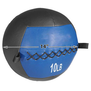 Pelota de goma para medicina, Bola de ejercicio, distribución de peso constante, agarre texturizado cómodo para entrenamiento de fuerza - Product Image 4